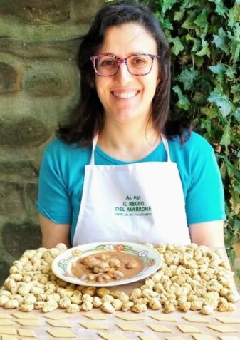 Ricette Primi - maltagliati ai marroni secchi e fagioli
