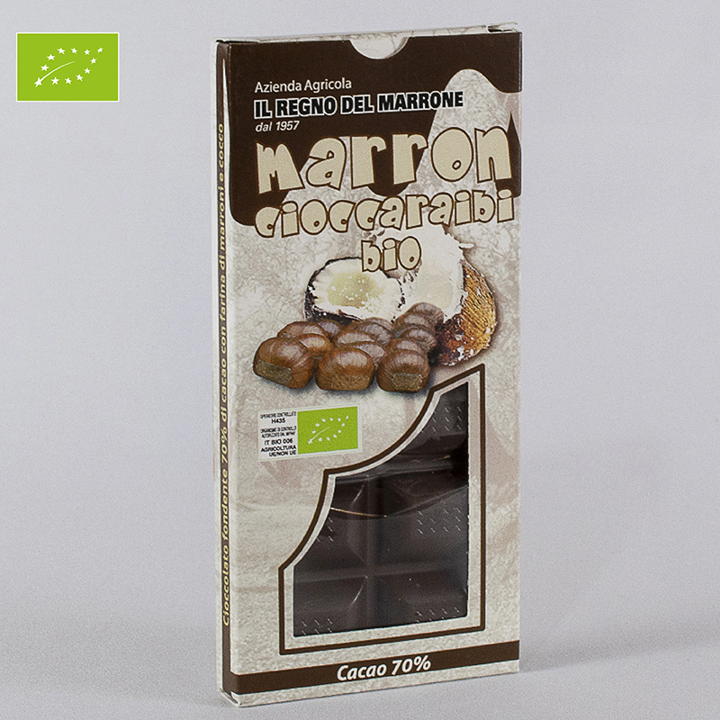 MARRON CIOCCARAIBI BIO GR. 90