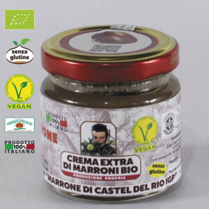 CREMA EXTRA DI MARRONI CON “MARRONE DI CASTEL DEL RIO IGP” GR. 115