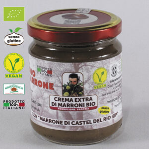 CREMA EXTRA DI MARRONI CON “MARRONE DI CASTEL DEL RIO IGP” GR. 225