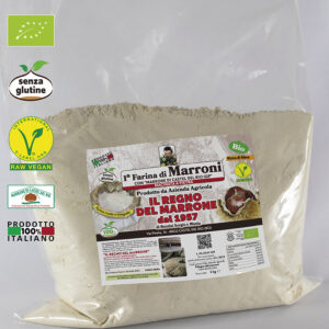 1° FARINA DI MARRONI CON “MARRONE DI CASTEL DEL RIO IGP” KG. 5